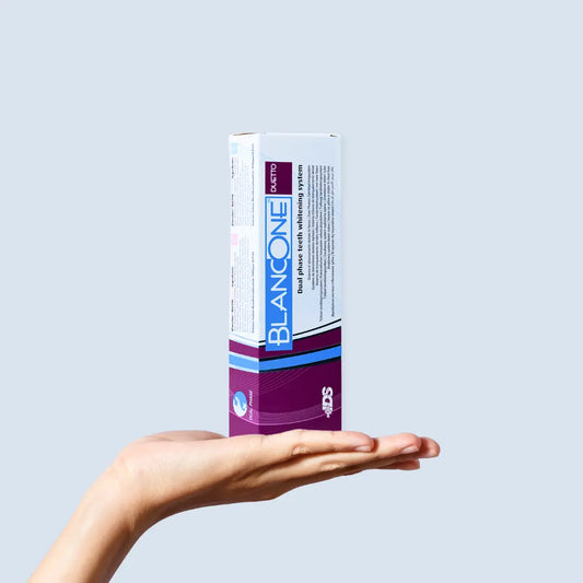 BlancOne® Duetto Dentifricio Sbiancante con Enzimi Naturali e Principi Attivi - BlancOne®